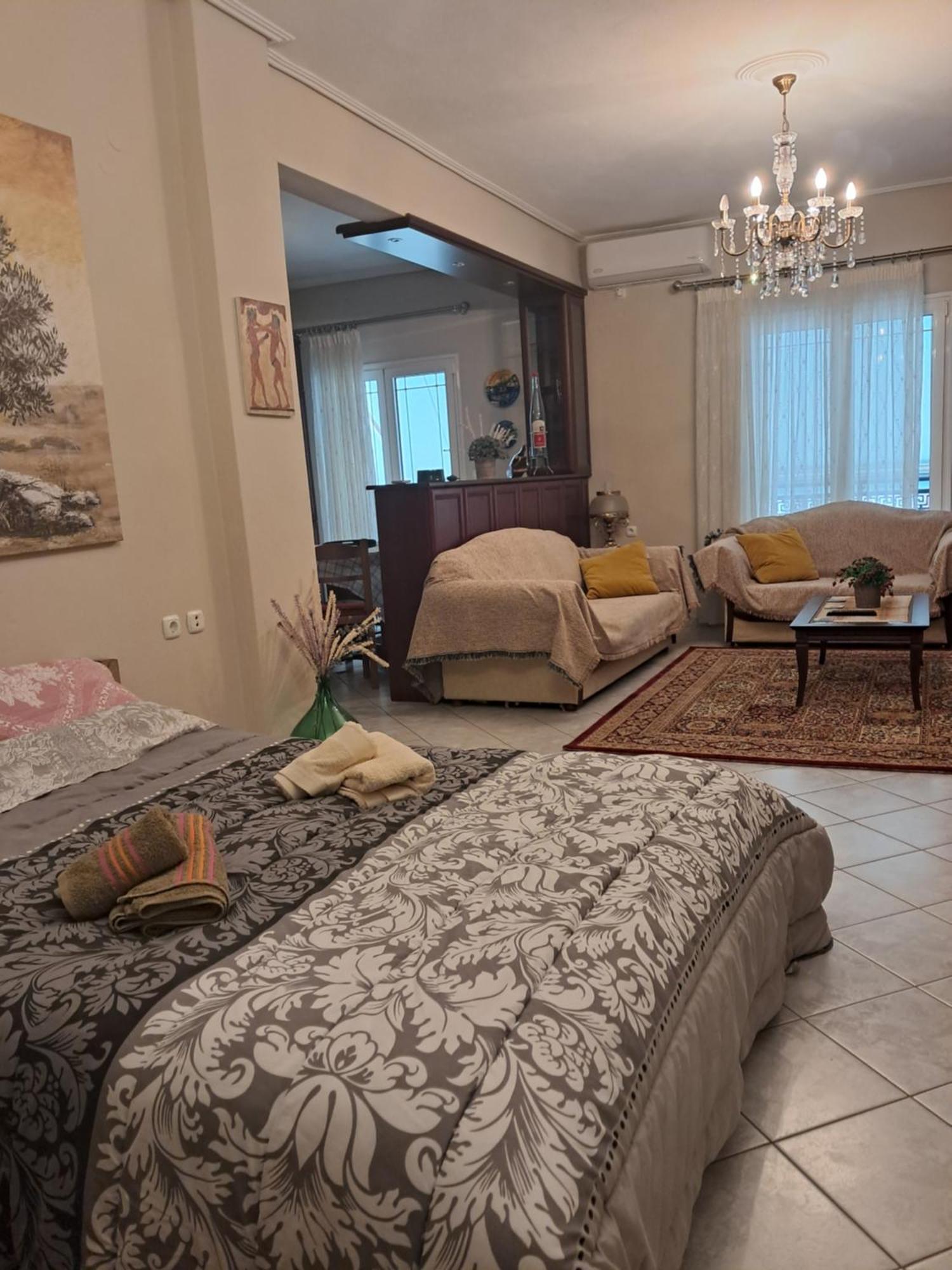 Meteora Monasteries View Apartment Kalampáka Ngoại thất bức ảnh